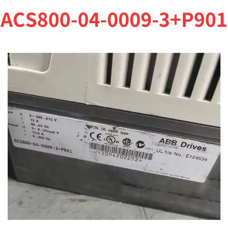 

Second-hand ACS800-04-0009-3+P901 inverter test OK Fast Shipping