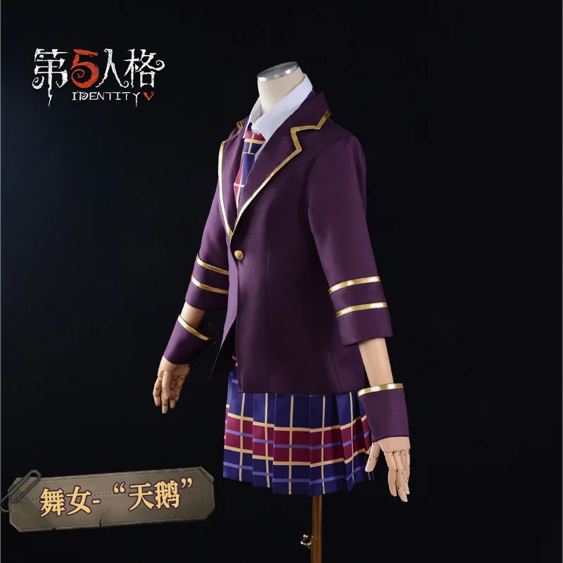 Game Identity V Margaretha Zelle Cosplay Anime Costume Wig Female Dancer Swan skin Cosplay Costumes Uniforms Dresses Suits