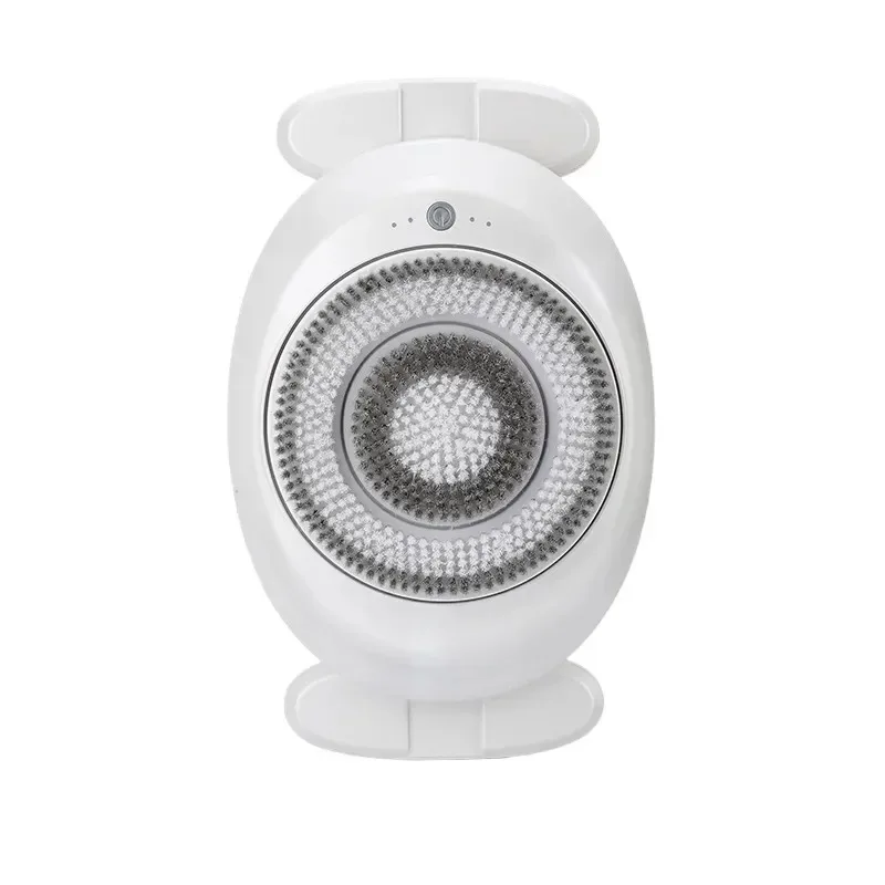 Factory Direct 2026 Automatic Electric Back Scrubber Wall Mounted Bath Brush Waterproof Rechargeable Adjustable Height No Drilli