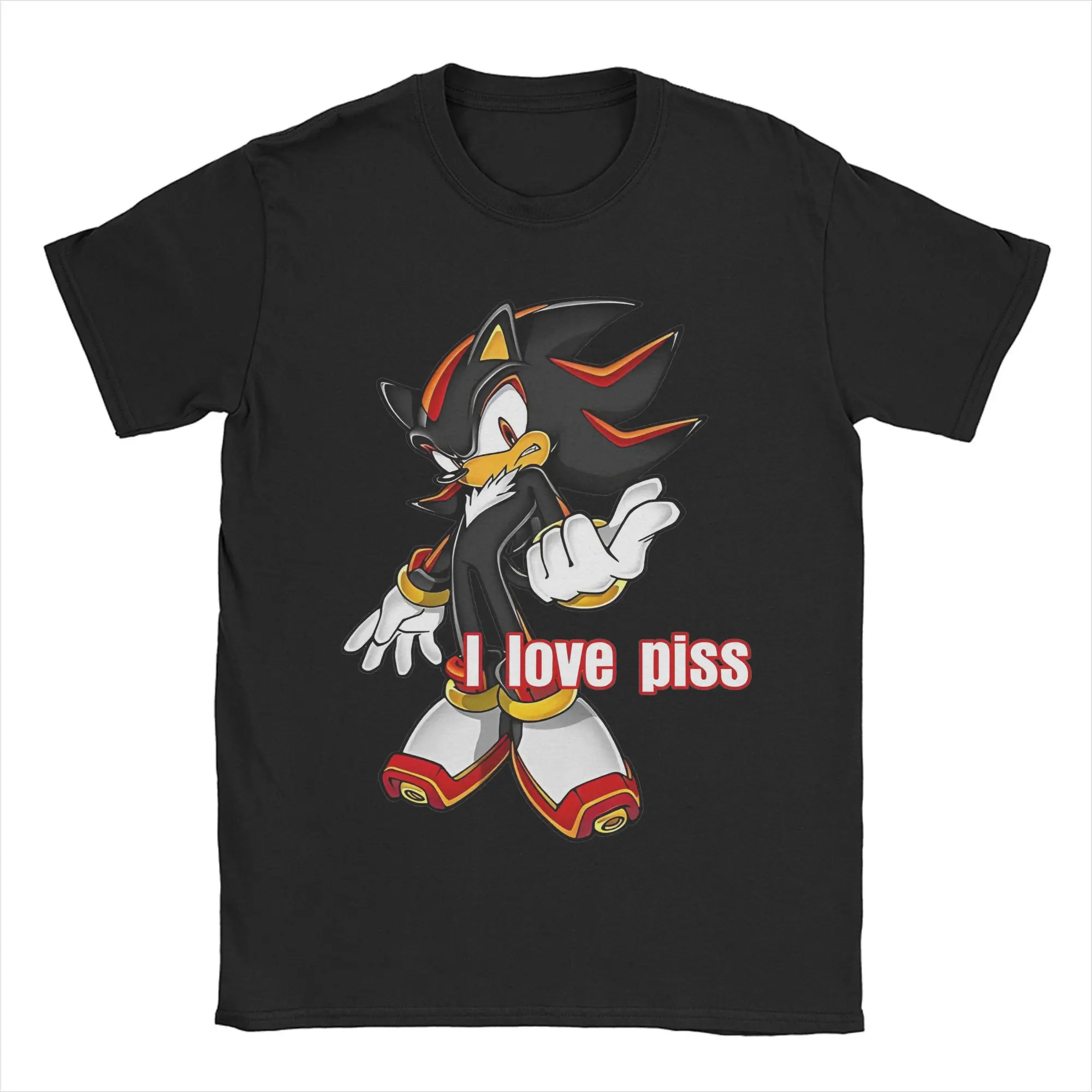 Summer Shadows the hedgehog T Shirt For Unisex Movie Cotton T-shirts Short Sleeve Clothes