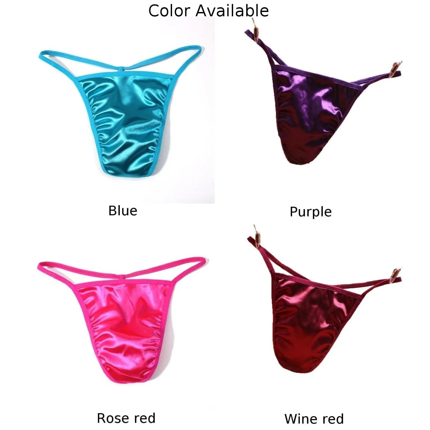 Men Sexy T-Back Brief Bikini Bugle Pouch Thong G Strings Panties Erotic Mini Briefs Lingerie Thong Low Waist Hot Tanga Hombre