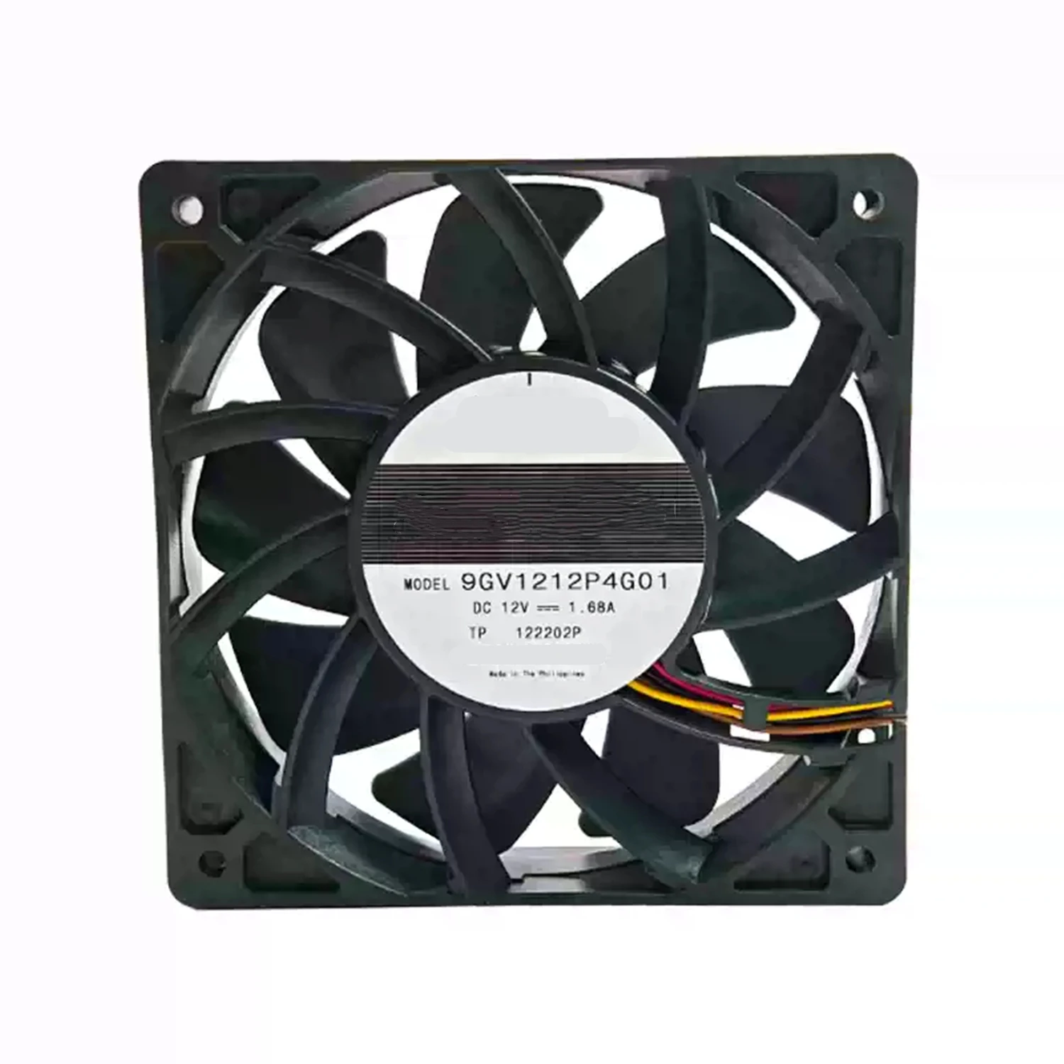

Coollimg Fan 9GV1212P4G011 DC 12V 1.68A 12cm 12025 120*120*25mm 4-Wire