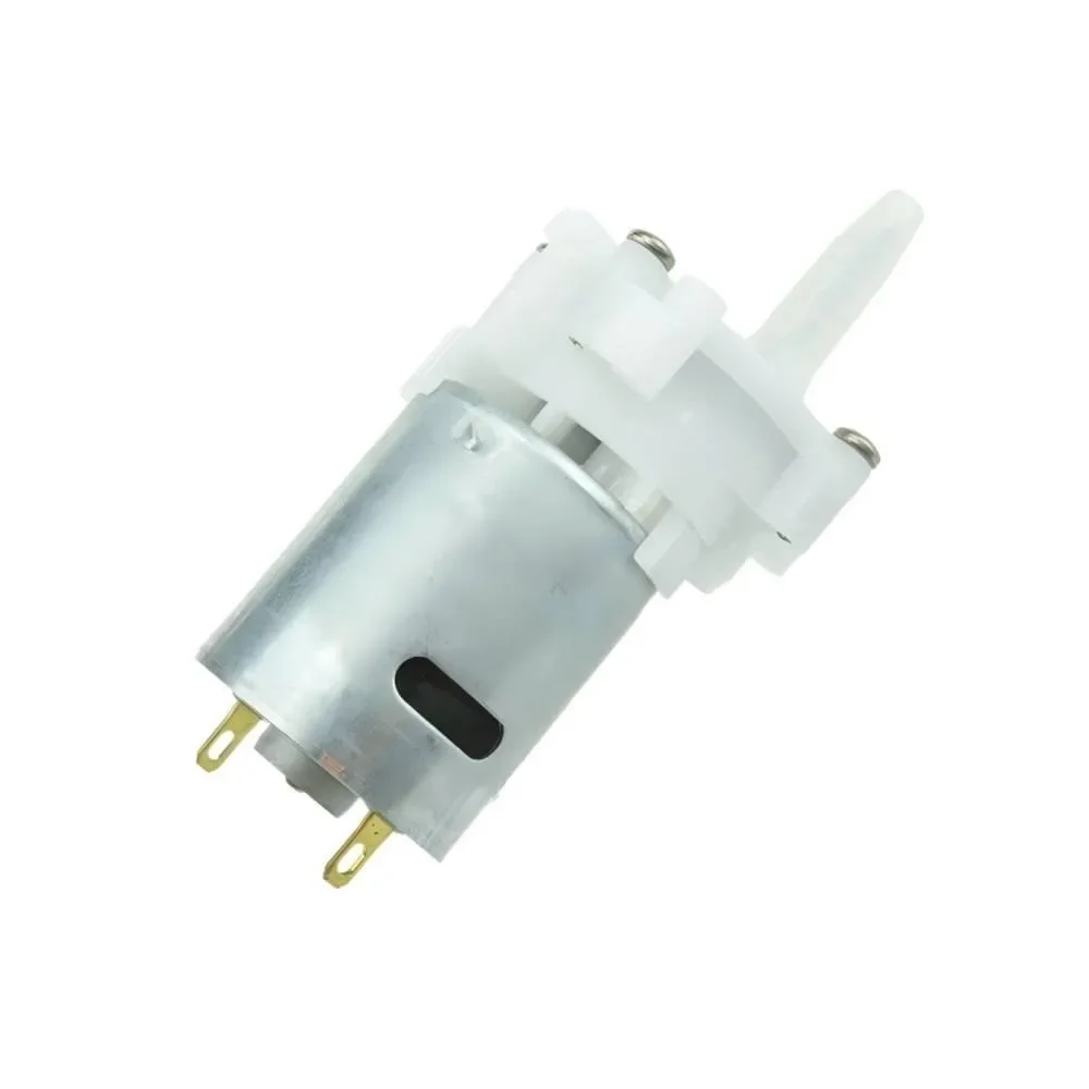 RS-360SH Mini Gear Self Priming Water Pump DC3-12V 4mm Port 1.5M Head for Aquarium PC Cooling Oil Transfer
