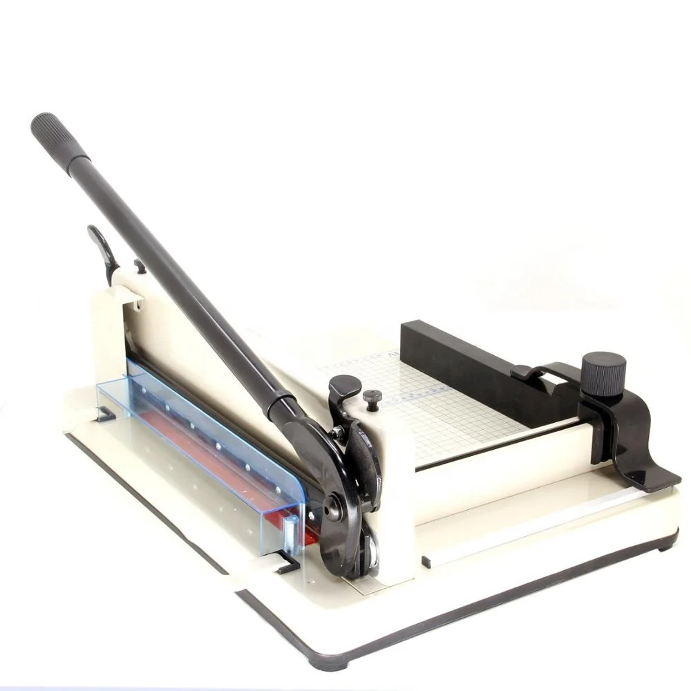 17 Inch 858-A3 Manual Stack Paper Cutter A3 Paper Trimmer with 80g and 400 Sheet Capacity