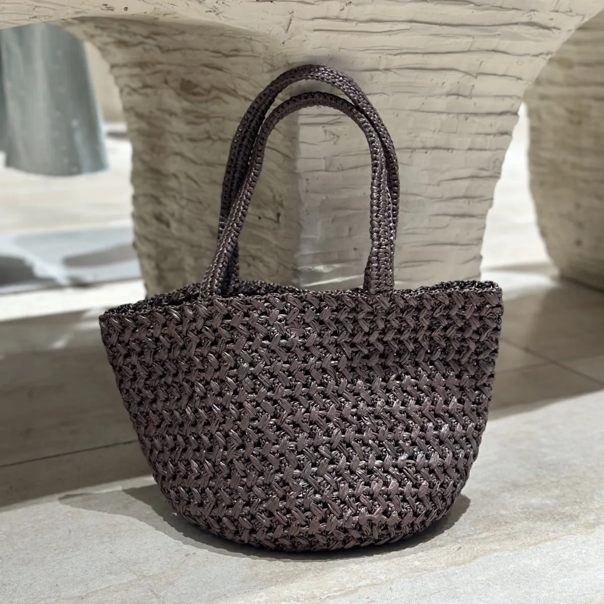 

New High-quality Lafite Straw Bag Simple and Versatile Tote Bag 2026 Summer Large-capacity Handbag Vacation Wind