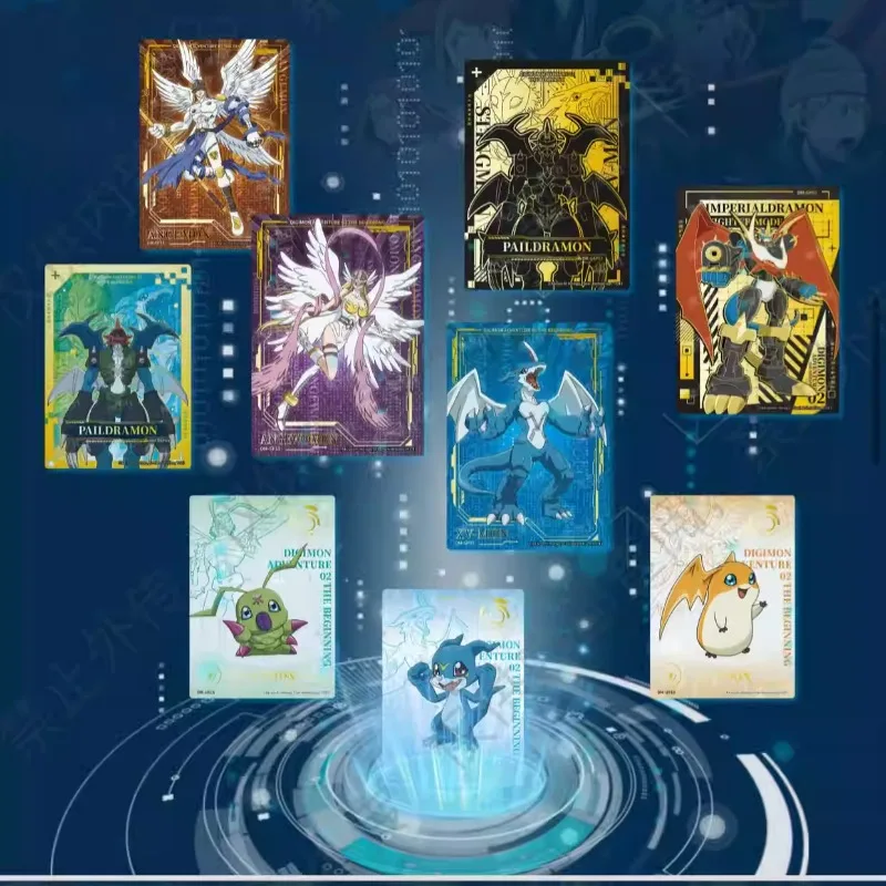 Card Fun Digimon Adventure 02 Movie Cards, Original Summon Limited Edition, Memorial Collector Brick, Festival Premium Gift Set