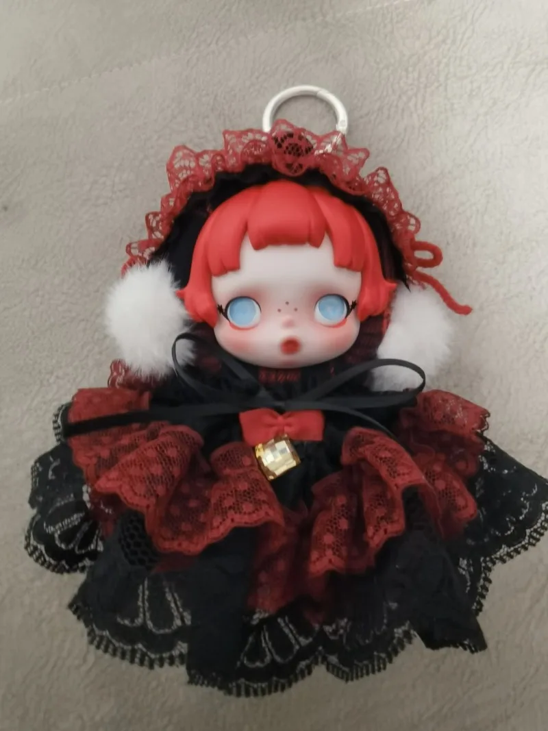 10cm スカルパンダ人形服ゴージャスなヴィンテージプリンセスドレスセットとヘッドウェア付き Sp ウィンターシンフォニーシリーズブラインドボックスアクセサリー