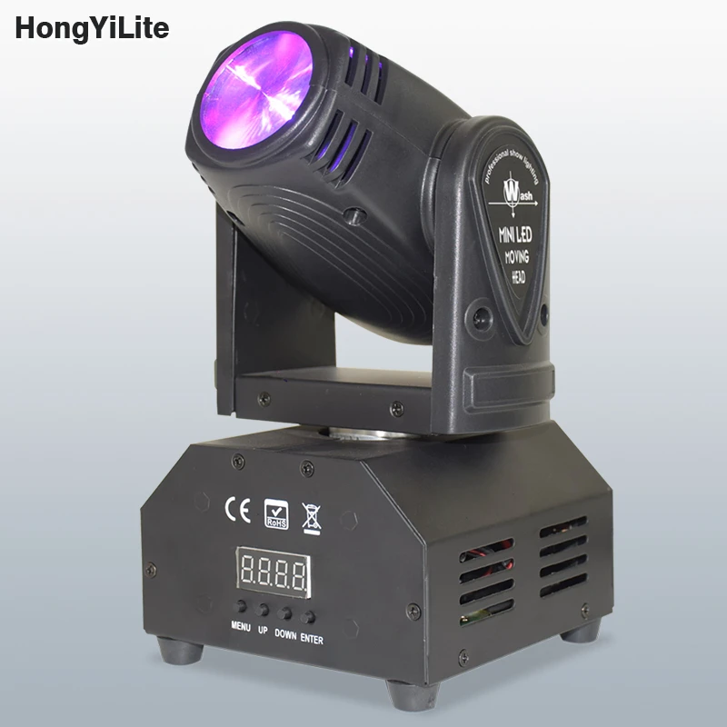 

HongYiLite 10 Вт Cree RGBW Свет с подвижной головкой 60 Вт DMX512 Звук Активный стробоскоп DJ Вечеринка Освещение сцены Луч Точечная стирка для аудитории