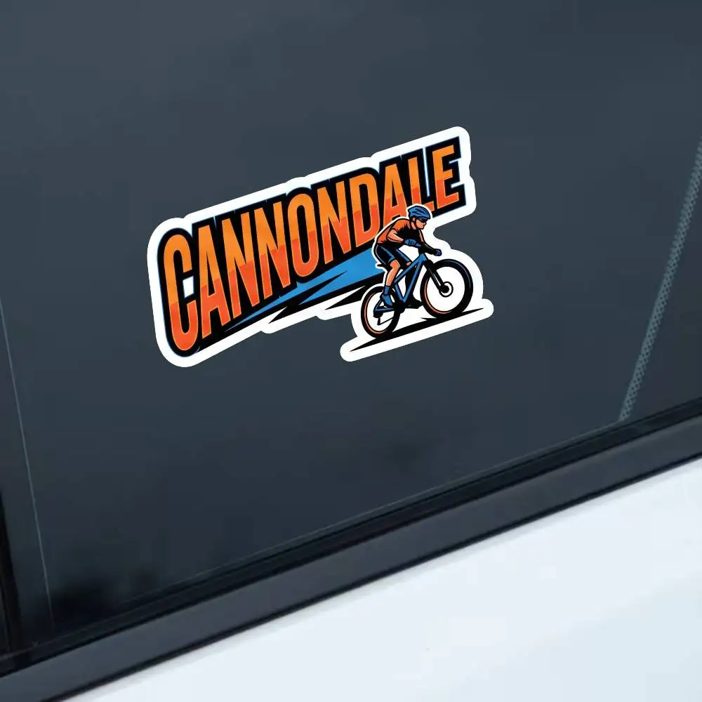 

for Cannondale Waterproof Stickers For Decorating Car Windows Motorcycles And Computers.