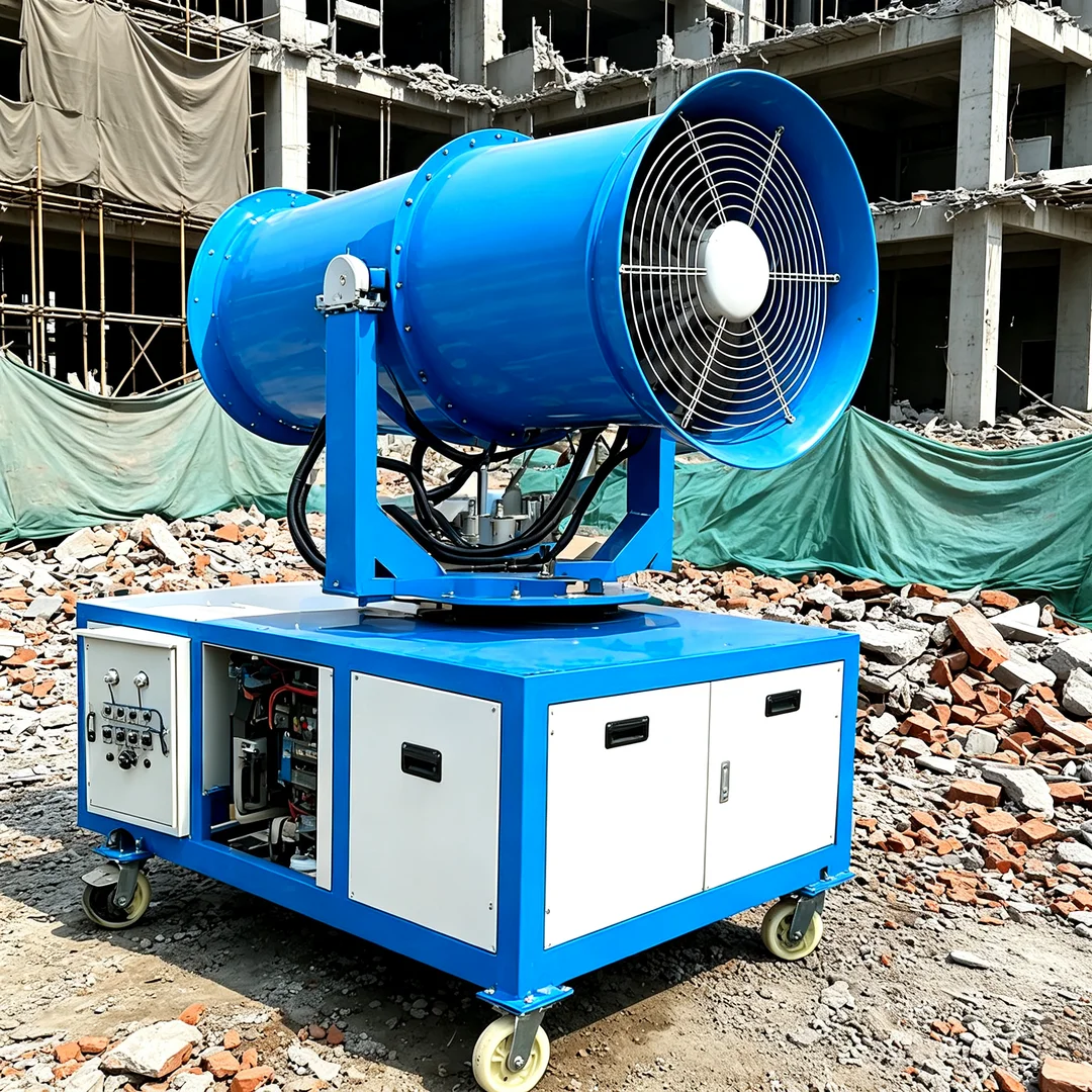 Agriculture Industry Mist Blower Sprayer Fog Cannon Environmental Dust Control Mobile Security Fog Cannon Machine