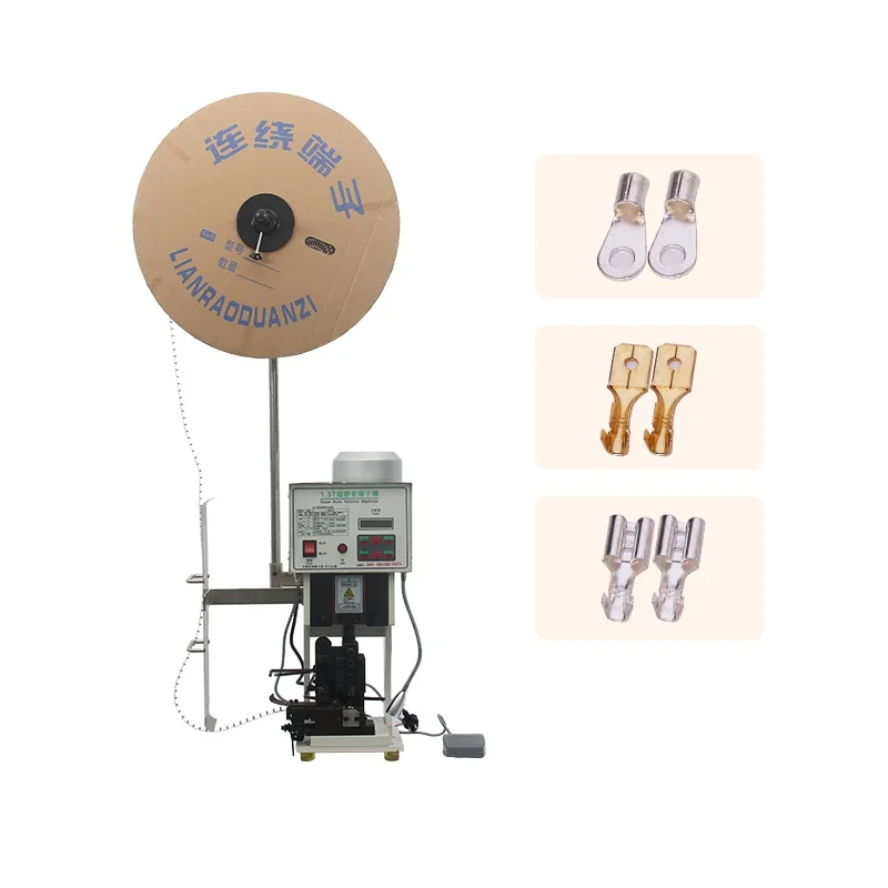 

Automatic Wire Terminal Crimping Machine with Wire Stripping Function for Electrical Engineering