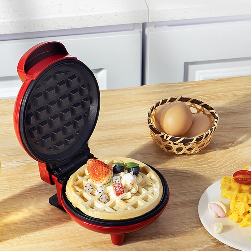 

Electric Mini Waffles Maker Machine Kitchen Cooking Appliance for Kids Breakfast Dessert Pot Small Fried Eggs Cake Pan 220V