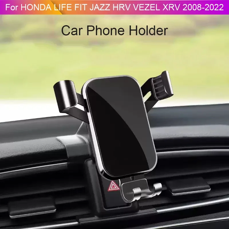 For HONDA LIFE FIT JAZZ HRV VEZEL XRV 2008-2026 Car GPS Screen Navigation Stand Special Phone Holder Modify Auto Accessories