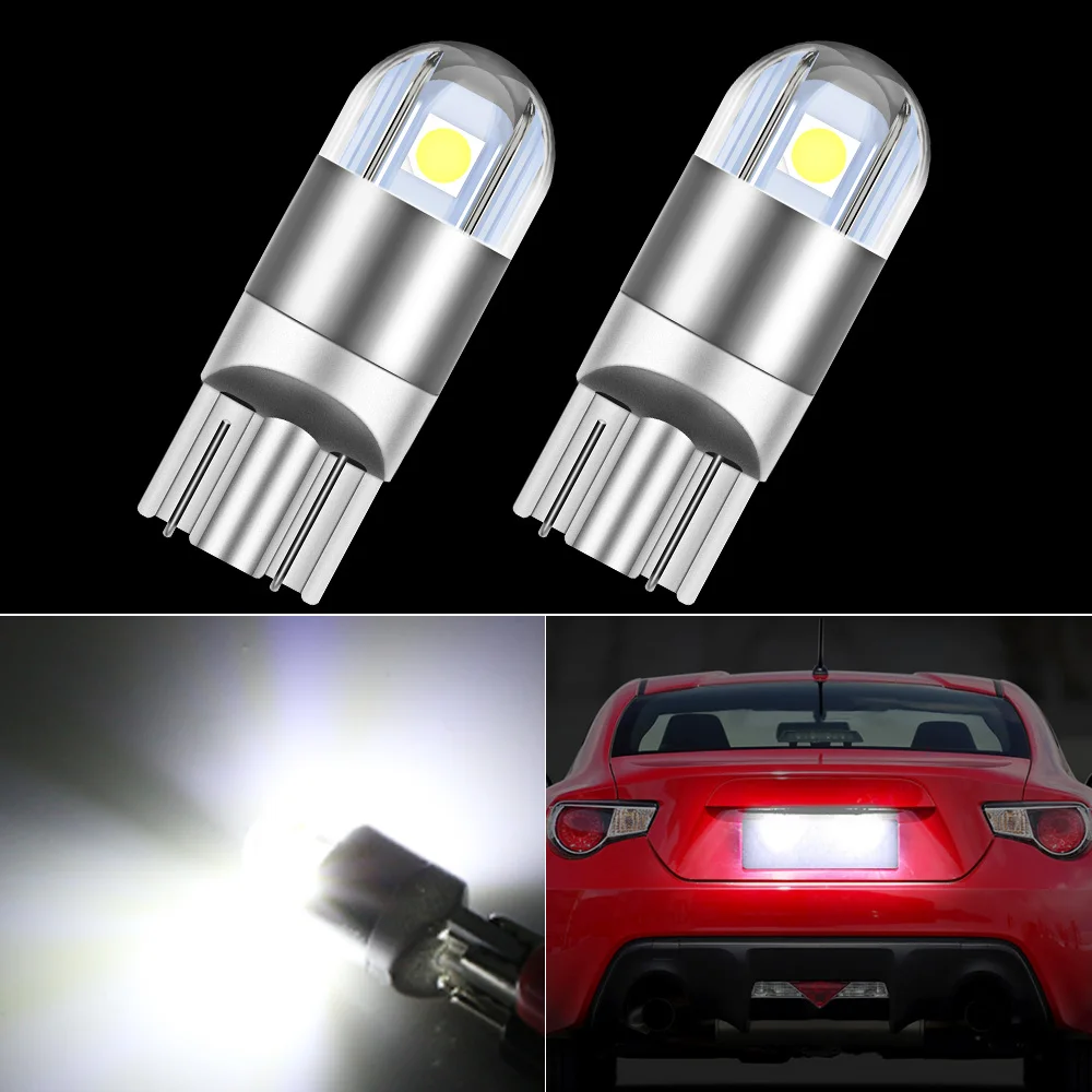

2 шт. светодиодная лампа освещения номерного знака W5W T10 для Toyota Auris Camry CHR Corolla FJ Cruiser Land Cruiser 100 200 Avensis T22 T25 T27