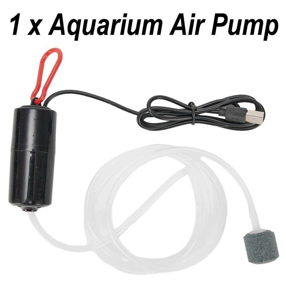 Air Pump Aquarium Aerator Air Compressor for mini USB Aquarium Mute Oxygenator Plastic+Copper Pump 4 Colours  Air