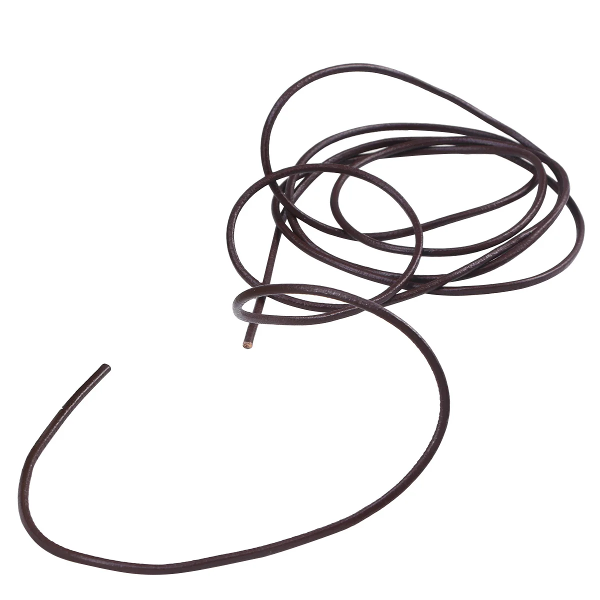 

200M Cowhide Cord 2Mm Flat Strong String For Diy Jewelry Making Necklace Bracelet Anklet Craft Faux Thread