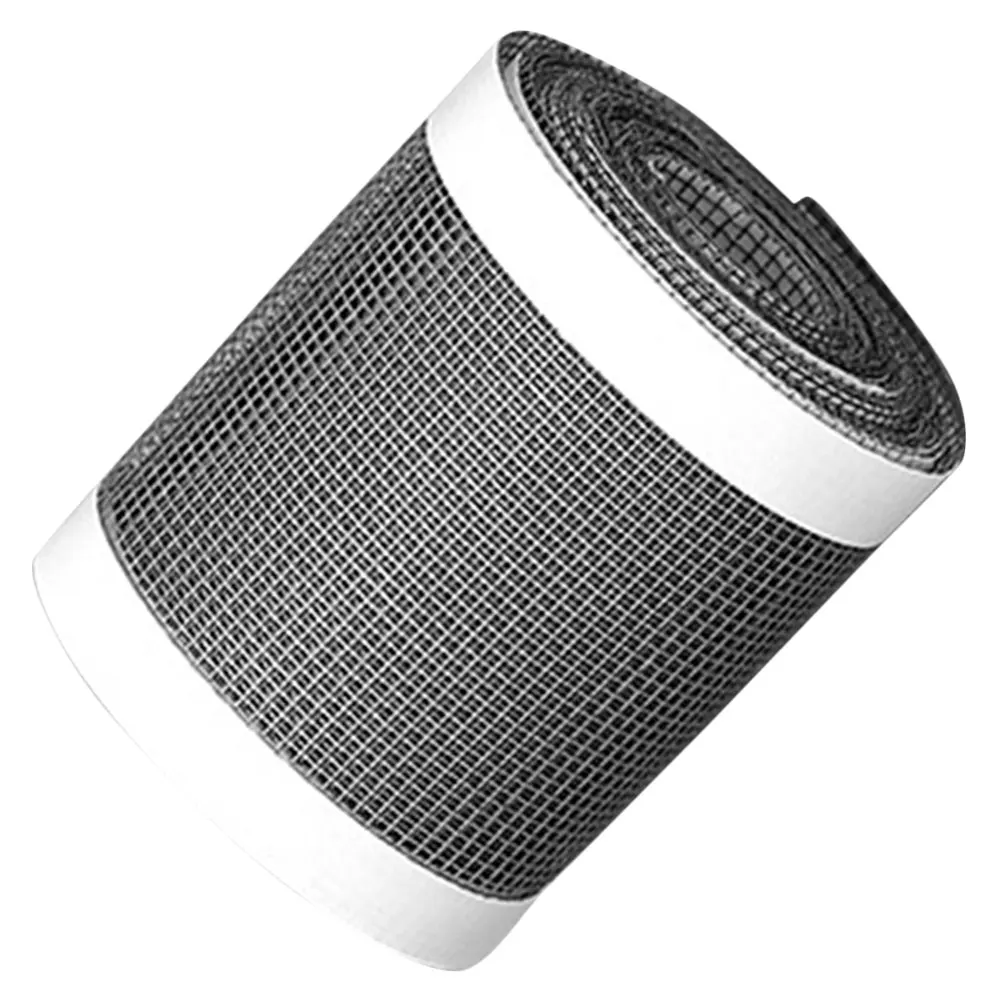 

1 Roll 4M Disposable Shower Drain Hair Catcher Mesh Sticker Self-Adhesive Floor Drain Strainer For Bathroom Bathtub Kitchen