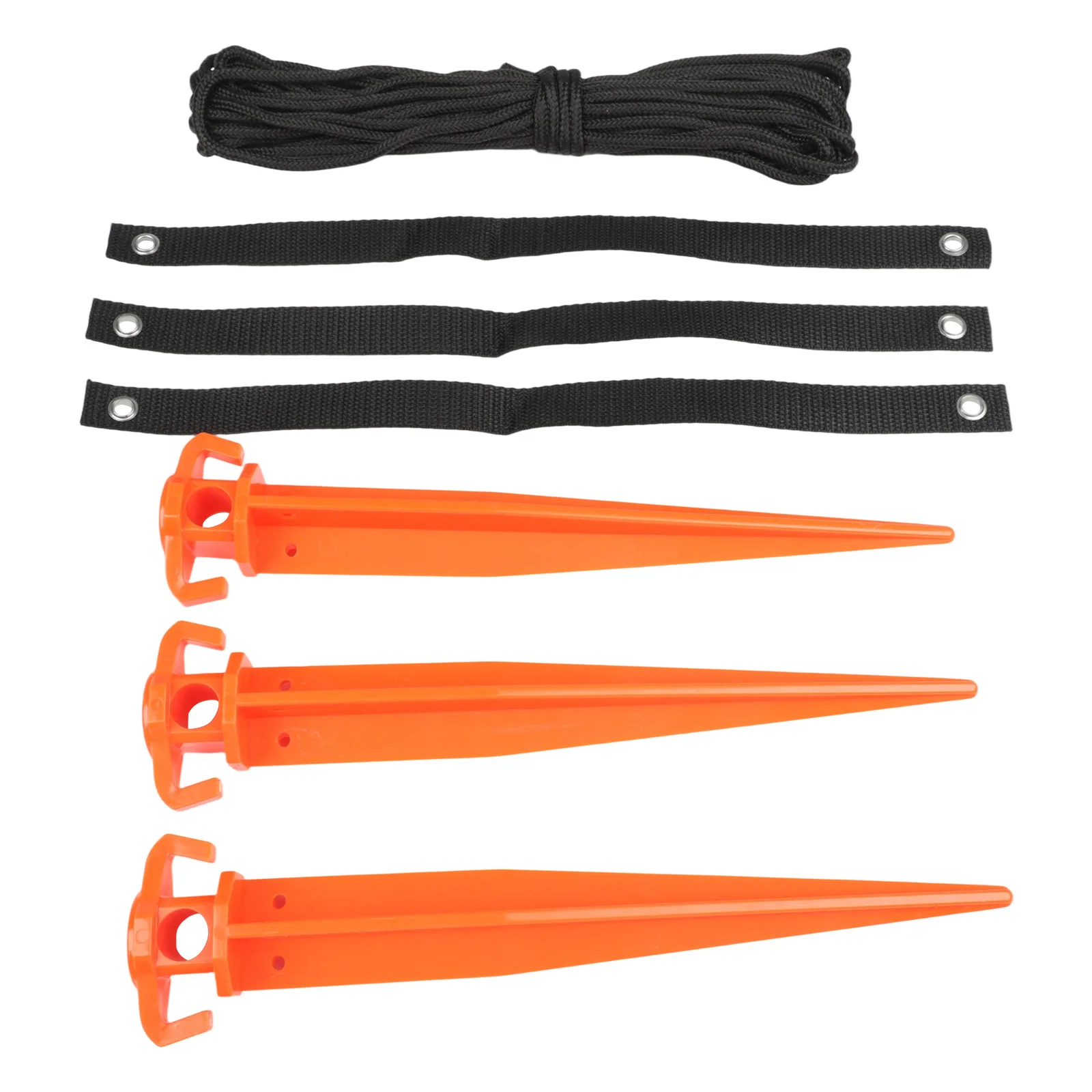 12 Inch Plastic Tree Stump Kit Plant Support Anchor With Straps And Rope For Correcting Leaning Young Trees Garden Landscaping S