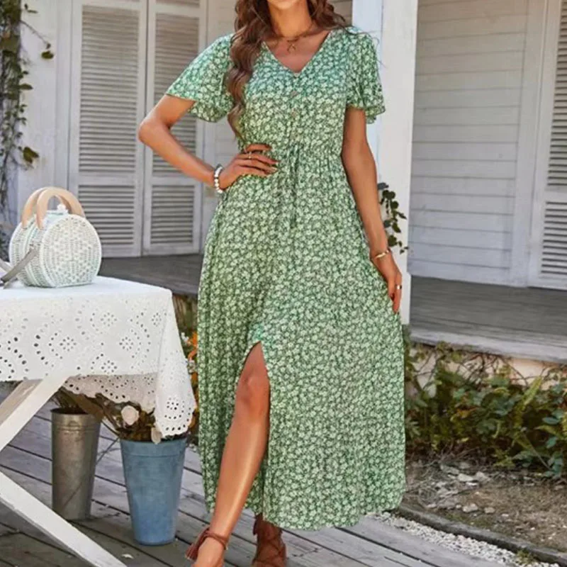 Vintage Floral Dres… - image