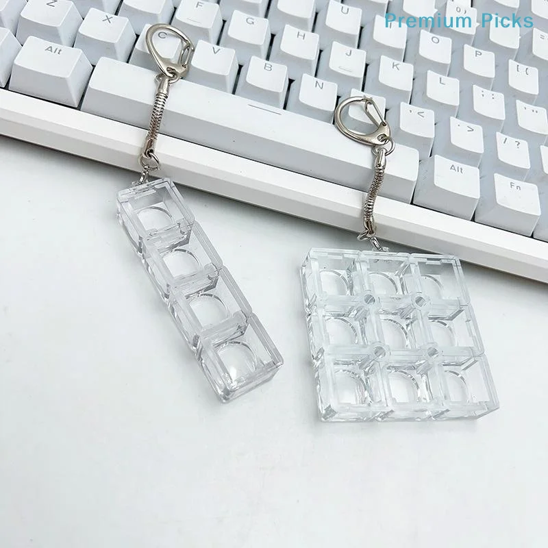 portable6 Key Mechanical Keyboard Switch Tester DIY Keychain For Mechanical Switch Diversity Collection And Testing