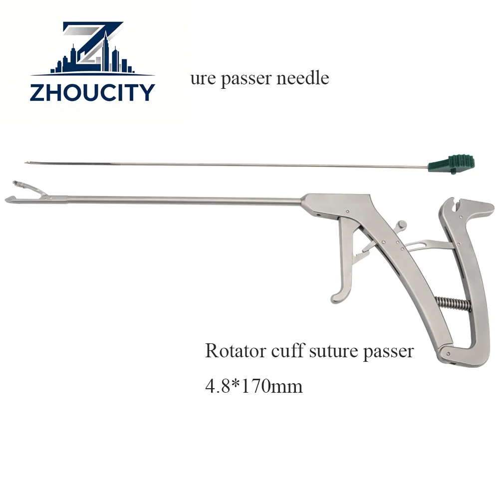 Scorpion Suture Pass Needle Arthrosc*opic Instruments Surgical Rotator Cuff Suture Passer