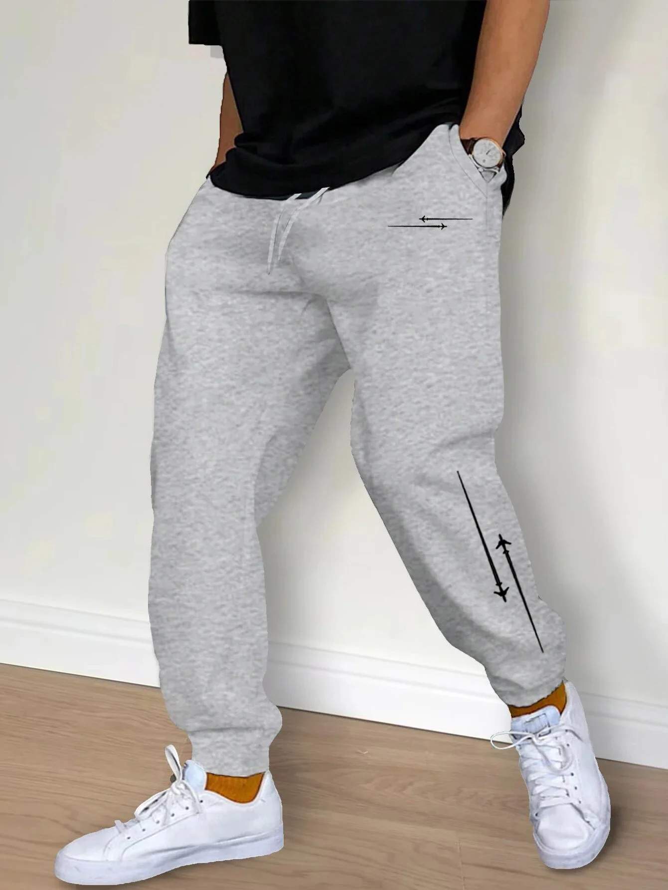 Pants Fashion Multi functional Casual Men's Sports Pants Daily Printed Gym Running Pants Comfortable Sports Pants