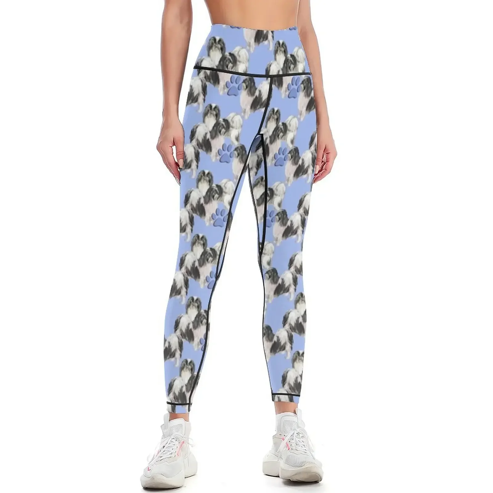 

Japanese Chin Leggings trousers Women's sports pants Women's high waist push up fitness Womens Leggings