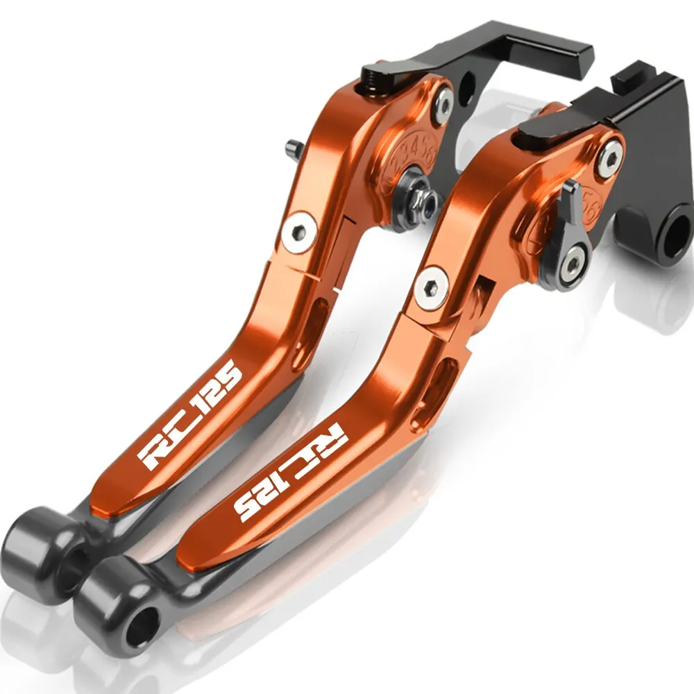 For RC125 2011 2012 2013 2014 2015 2016 2017 2018 2019 2020 Motorcycle Adjustable Extendable Brake Clutch Levers Adapter RC125