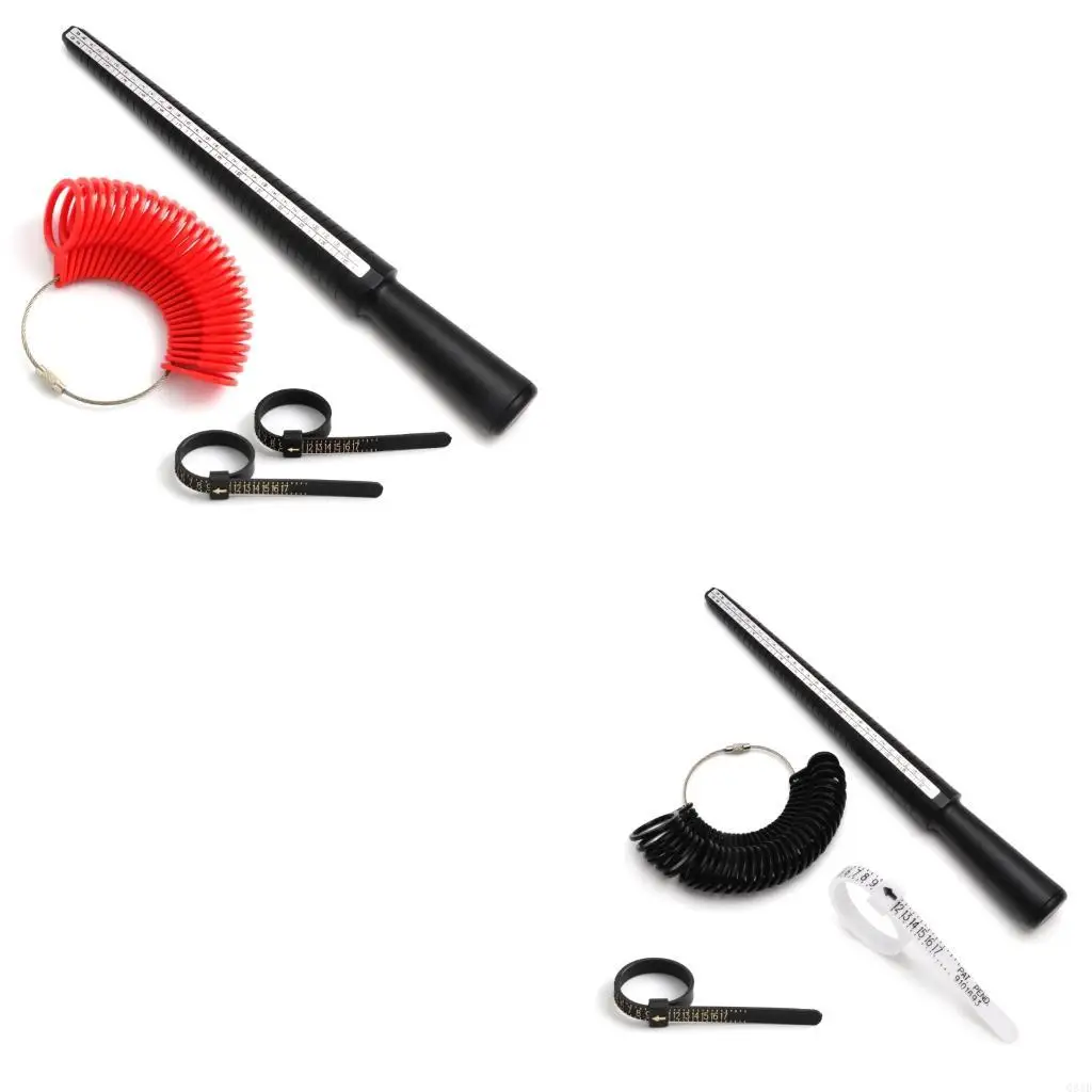 Versatile Ring Measurement Device For Precise Finger Assessment Applicable To Wedding And Fashion Jewelry