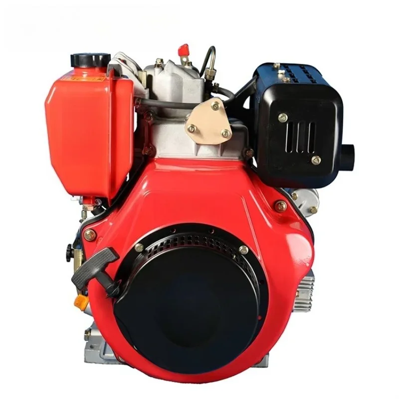 Air-cooled single cylinder 4-stroke 9HP 450cc 188f diesel generator engine