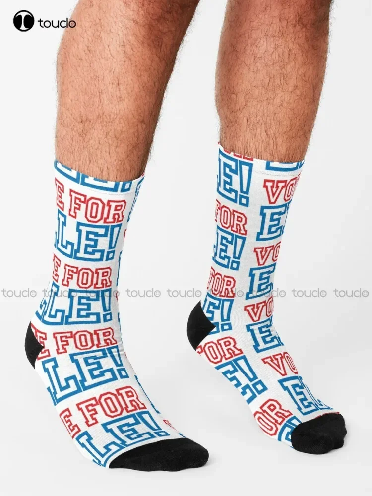 Legally Blonde - Vote For Elle! Socks Men'S Slipper Socks Unisex Adult Teen Youth Socks Personalized Custom 360° Digital Print
