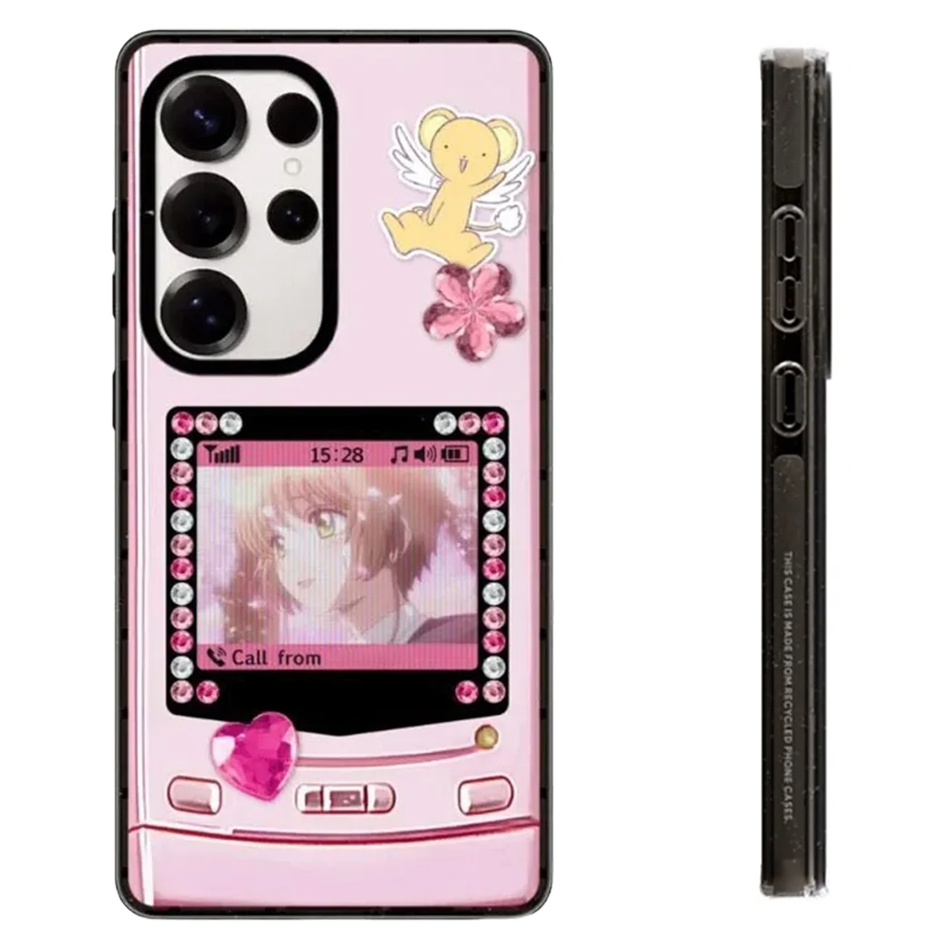 

510311 Mirror / Acrylic Magnetic Case: Compatible With Samsung Galaxy S23 U S24U S25 Ultra S25+ Plus Shell