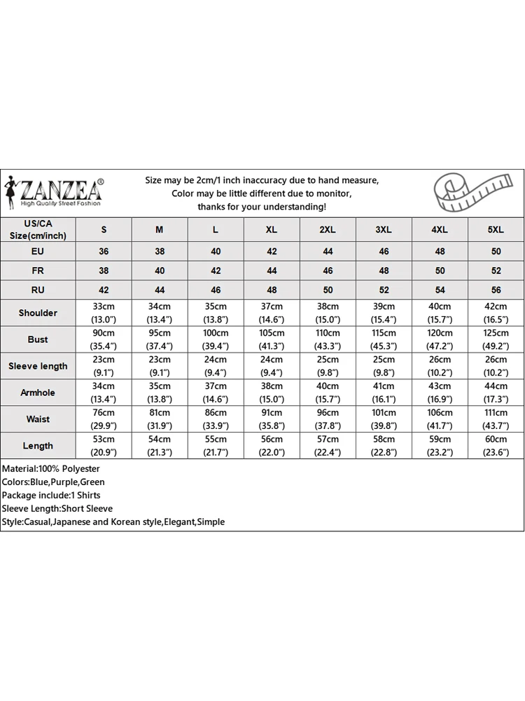 2025 ZANZEA Women Printed Shirts Vintage Turn-Down Collar Tops Fashion Casual Short Sleeve Tunic Fashion Printed Blusas