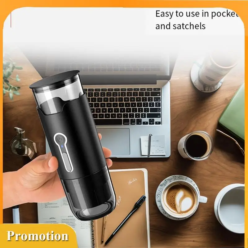 

-A61K Premium Portable Coffee Maker, Electric Mini Espresso Machine , Perfect For Travel, Camping And Hiking