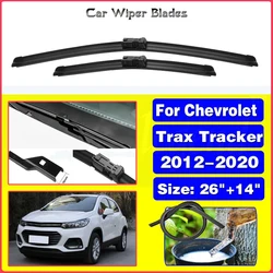 Chevrolet Trax Tracker 2012-2020 için 2013 2014 2015 2016 2017 2018 ön silecek lastikleri cam ön cam 26 