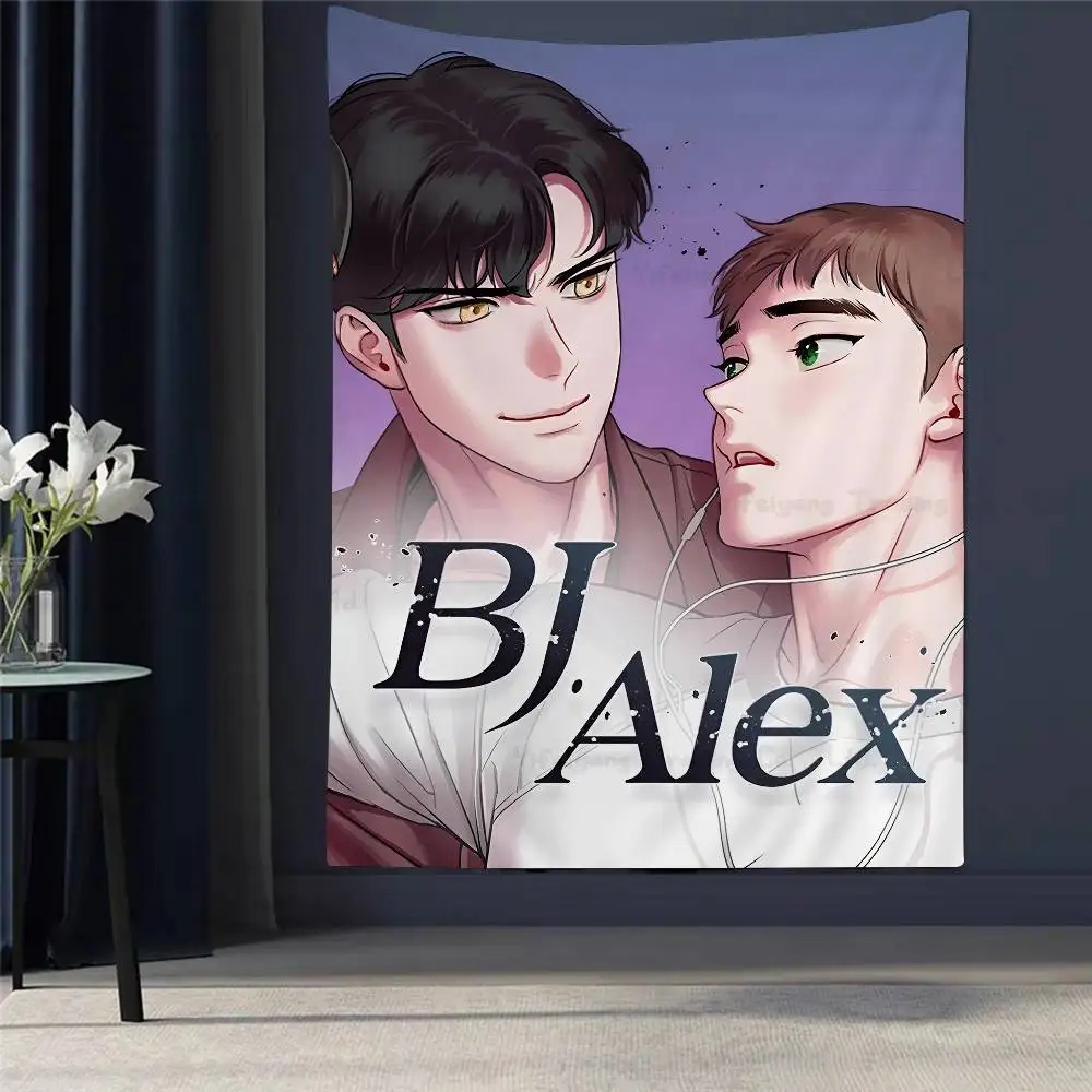 

Anime B-Bj A-Alex Cartoon Tapestry Wall Hanging Decoration Household Home Decor