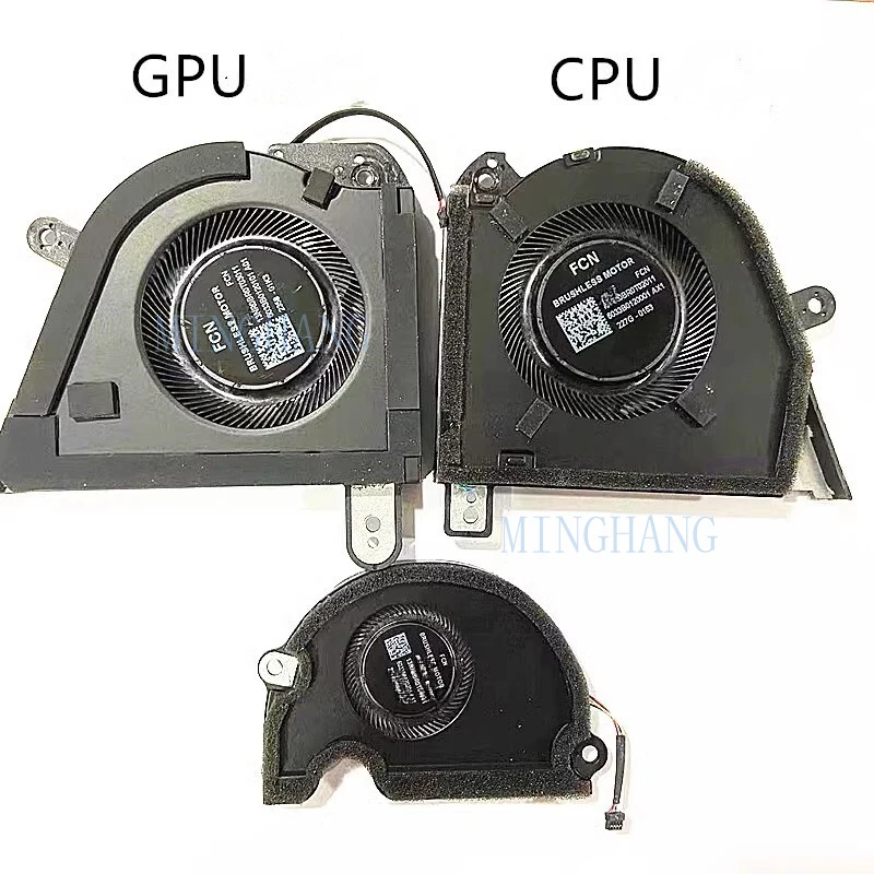 

M New for ASUS Zephyrus M16 2023 GU604 GU604VI GU604VZ laptop CPU GPU Cooling FAN