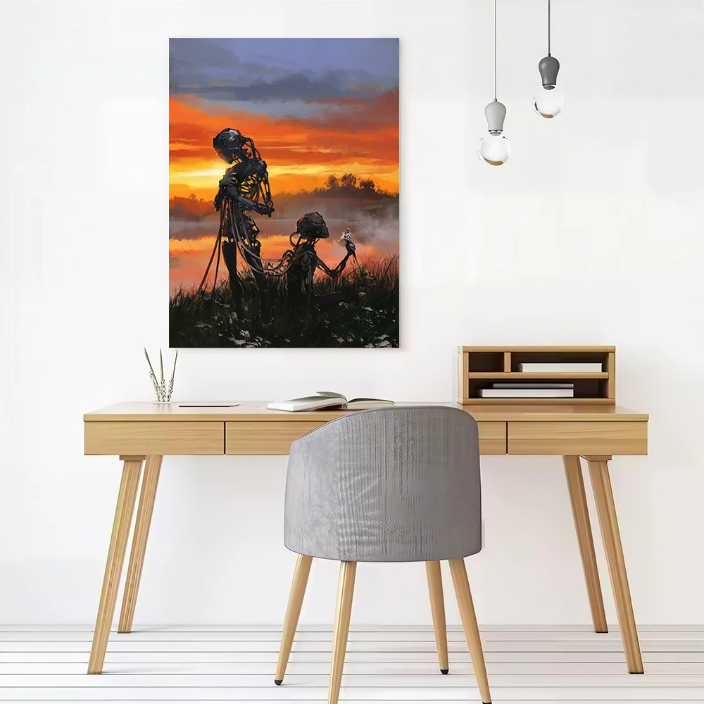 Sunlight Printed Canvas Poster Custom Pictures Wall Art Canvas Painting for Room Ornaments Aesthetic Decoration Home Decorations