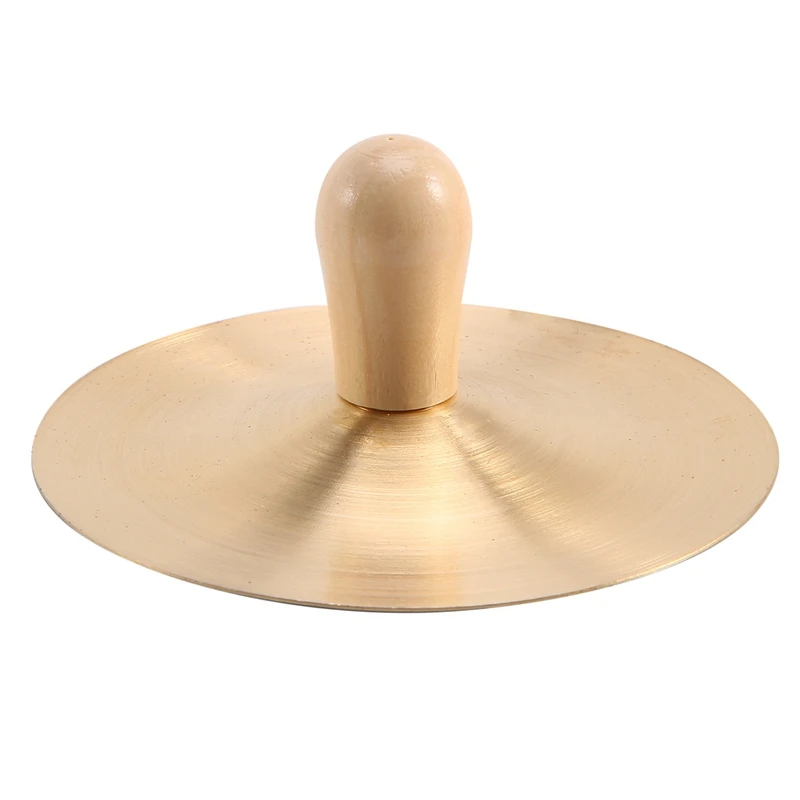 9Cm Hand Percussion Copper Cymbals Children Musical Instrument Education Toys Brass