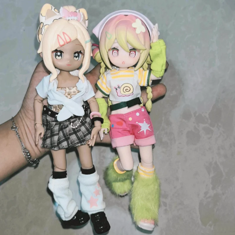 Vrijheid Advocate Bjd Blind Box Puppy Elektronische Schattige Huisdier Pop Serie Collectible Beeldje Tafelblad Decoratie Klein Cadeau