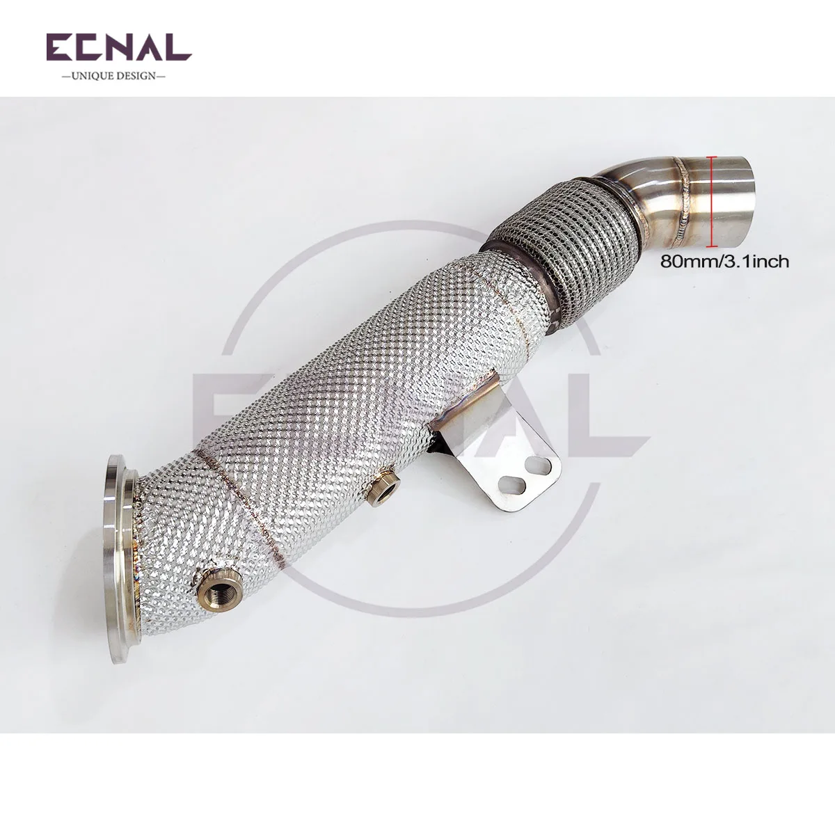 For F20 M140i B58 3.0T Stainless Steel Sports  WITH HEAT SHIELD Downpipe Ecnal Product