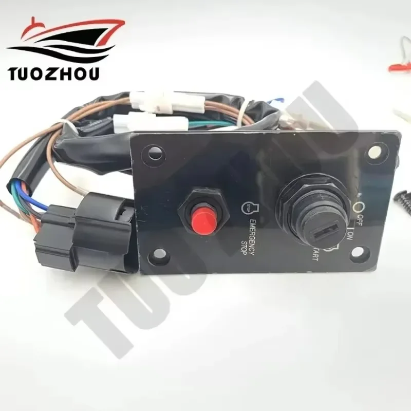 Marine Outboard Single Engine Ignition Key Switch Panel Assy 37100-96J24 for Suzuki