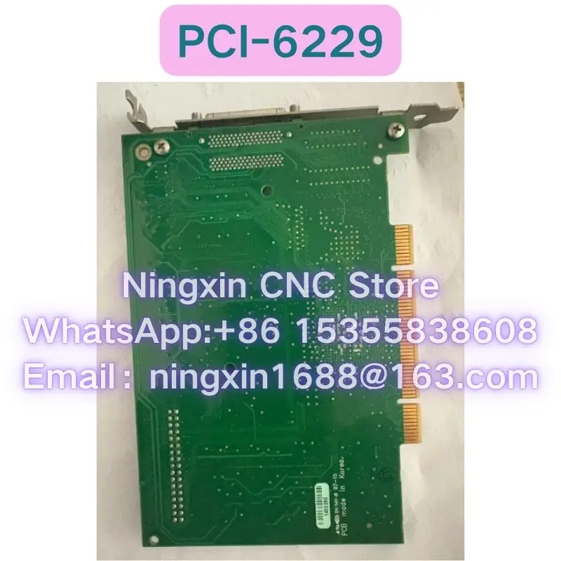 Second-hand PCI-6229 capture card Functional test OK Fast delivery