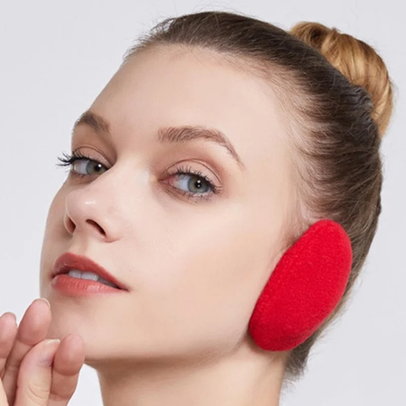 1 par unissex inverno earmuff à prova de vento ao ar livre quente bandless earbags earmuffs capa de orelha mais quente velo orelha muffs 5 cores