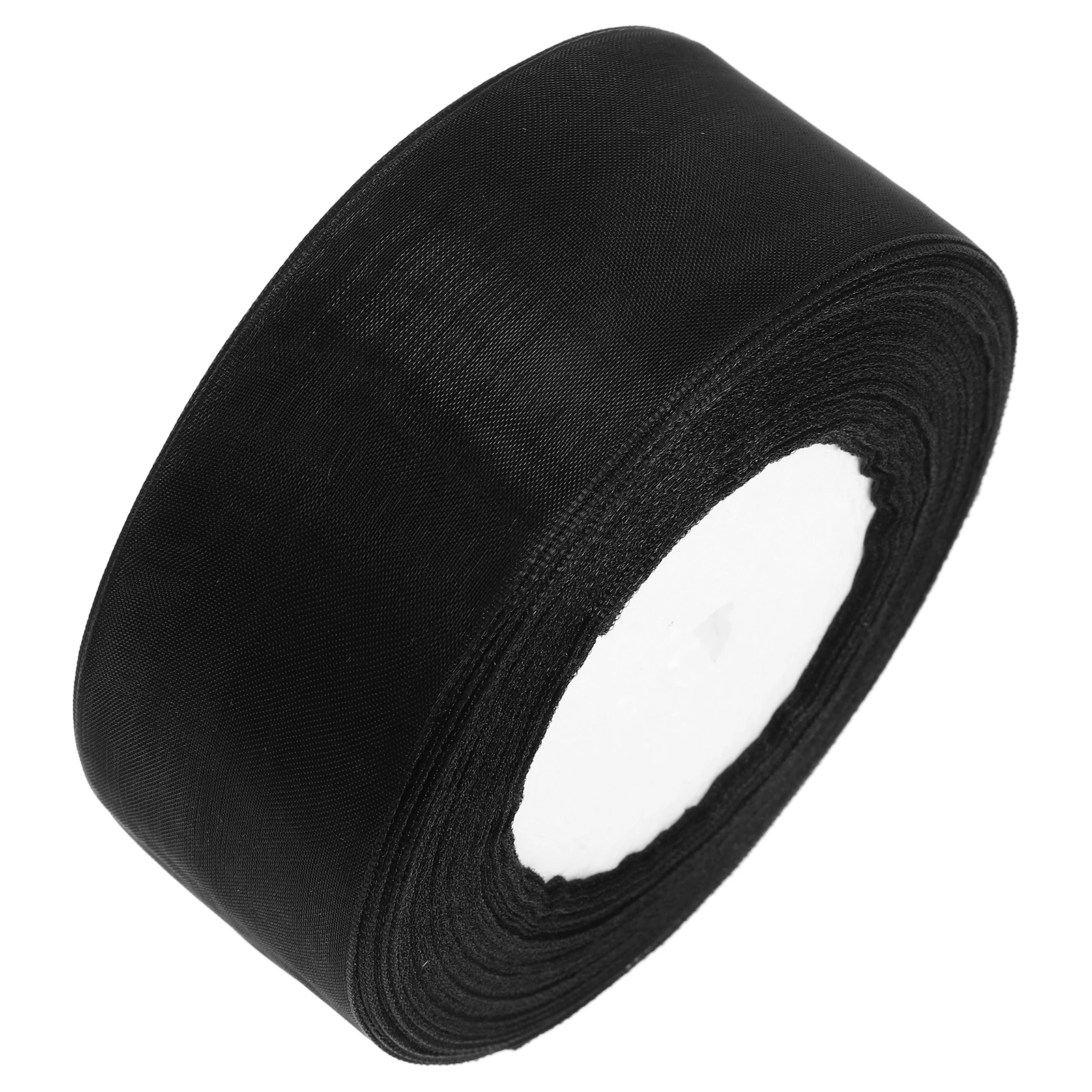 

45M Black Ribbon 38MM DIY Gift Box Bow Making Organza Ribbons Wrapping Holiday Crafts Halloween Ribbon Sheer Accessories