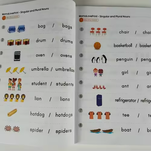 English Grammar Knowledge Exercise Book Children's English Enlightenment Special Training Natural Spelling Books - Image 6