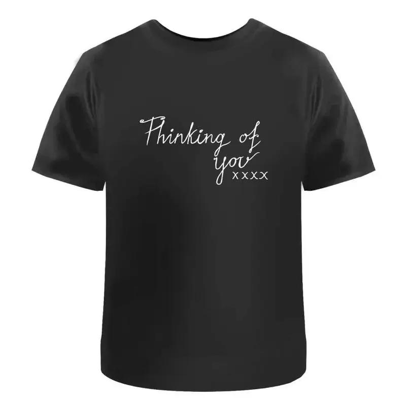 Thinking Of You' Cotton T Shirt Ta016935