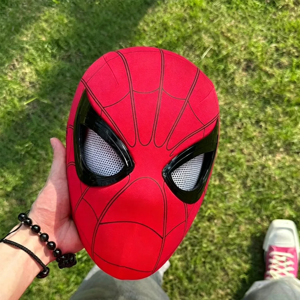 Spider‑Man Cosplay Realistic Superhero Full‑Face Mask, Role‑Play Birthday Party Costume Accessory