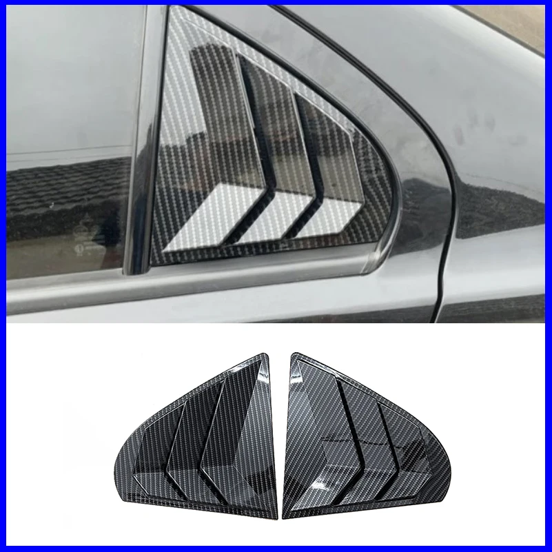 

Стайлинг автомобиля, заднее окно, боковое вентиляционное отверстие, жалюзи, накладка для Mitsubishi Lancer EX X Evo 2008-2018, автоаксессуары