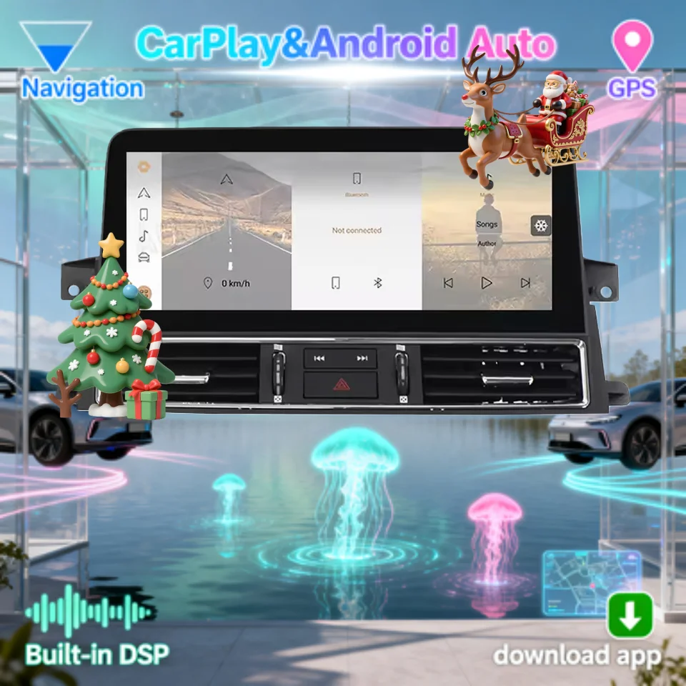 NEW Wireless  Carplay For Nissan Armada Patrol Y62 Infiniti QX56 QX80 2010-2020  Android 14 Car Radio Multimedia Bluetooth Head 